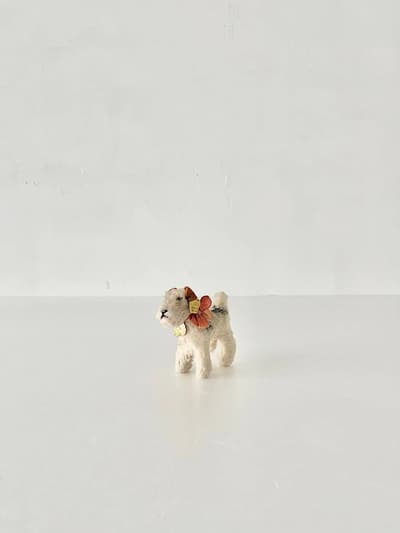 【ドイツヴィンテージ】Stiffe社ヴィンテージ　フォックステリア　ヌイグルミ　Foxy　1950年代 画像1