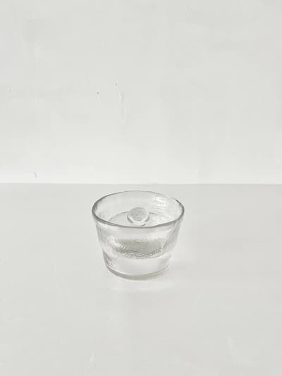 【美品】北欧暮らしの道具店　ＫＩＮＴＯ ガラス　浅漬鉢　サイズM 画像1