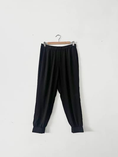 【未使用】theory luxe　ジョガーパンツ　サイズ40 画像1