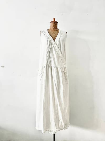 【美品】ARTE POVERA　コットン羽織ワンピース　サイズFREE 画像1