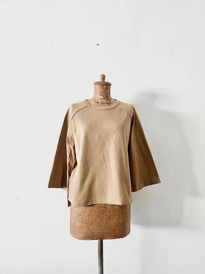 【美品】BAGSY　7部袖カットソー　フリー 画像1