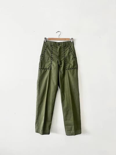 Hare no hi　ミリタリーカスタムパンツ　サイズS 画像1