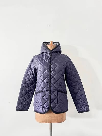 THE SMOCK SHOP　キルティングジャケット　サイズS　裏地　リバティ 画像1