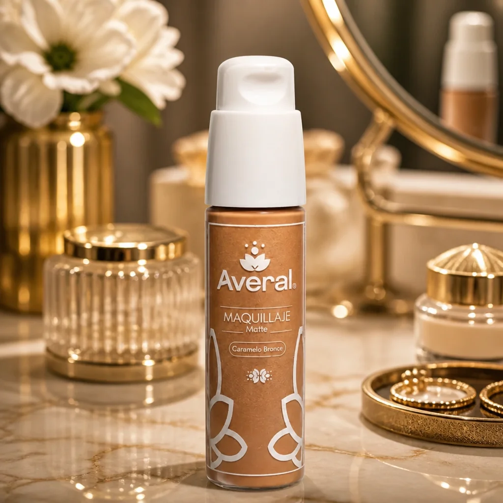 Maquillaje caramelo bronce