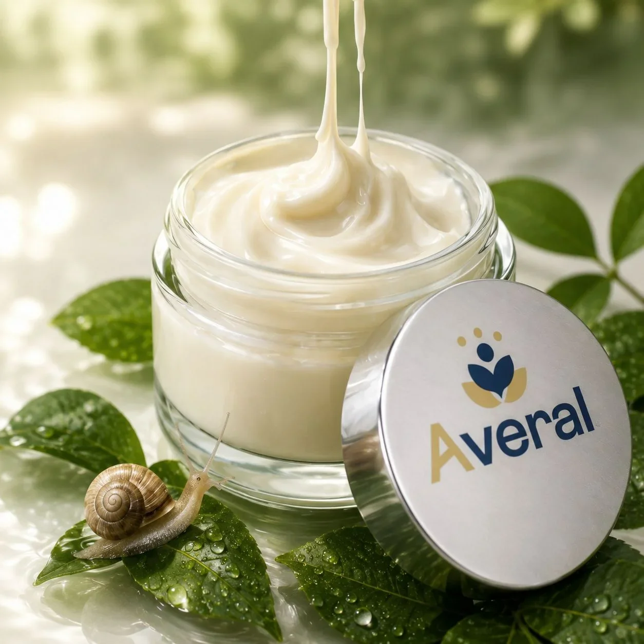 Crema baba de caracol con colágeno y elastina