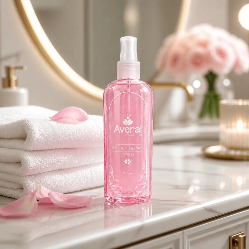 Loción agua de rosas