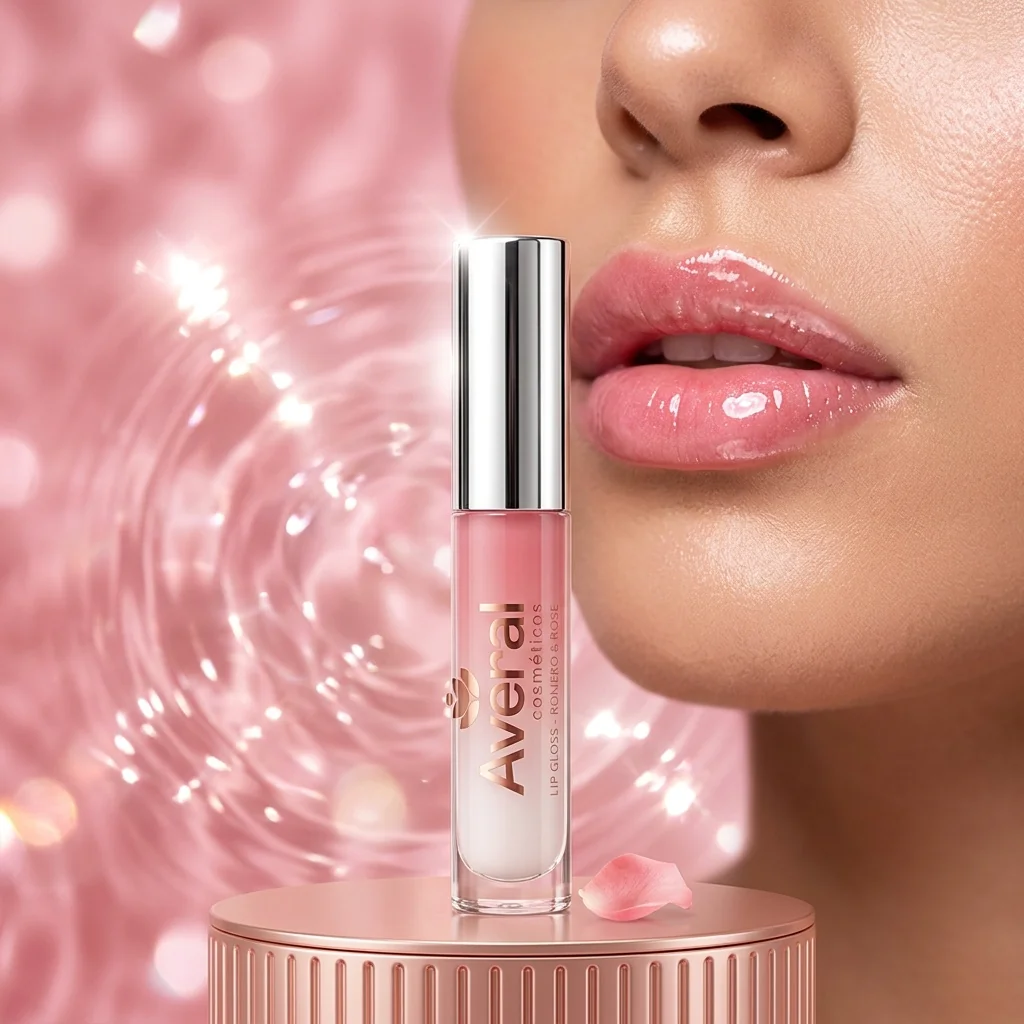 Lip gloss bifásico