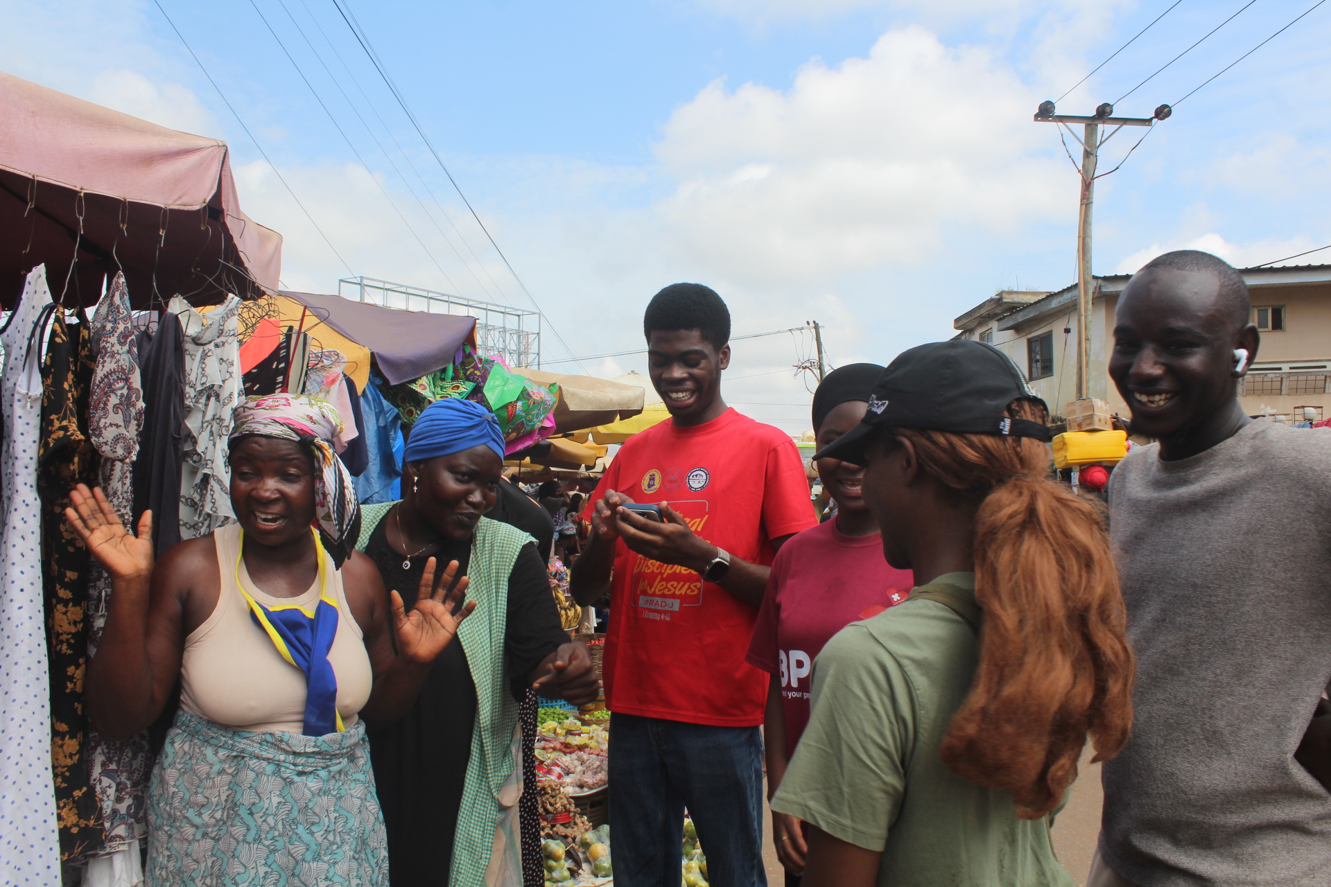 Ebeba team members planning