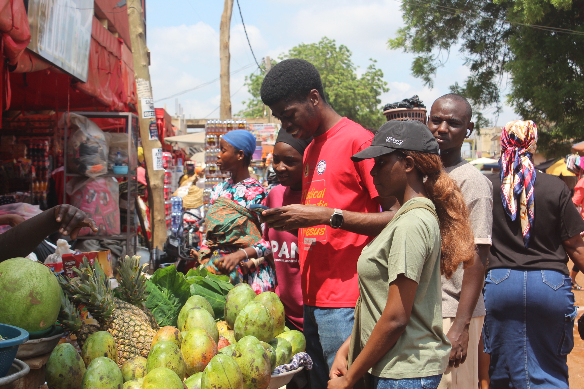Ebeba team members collaborating