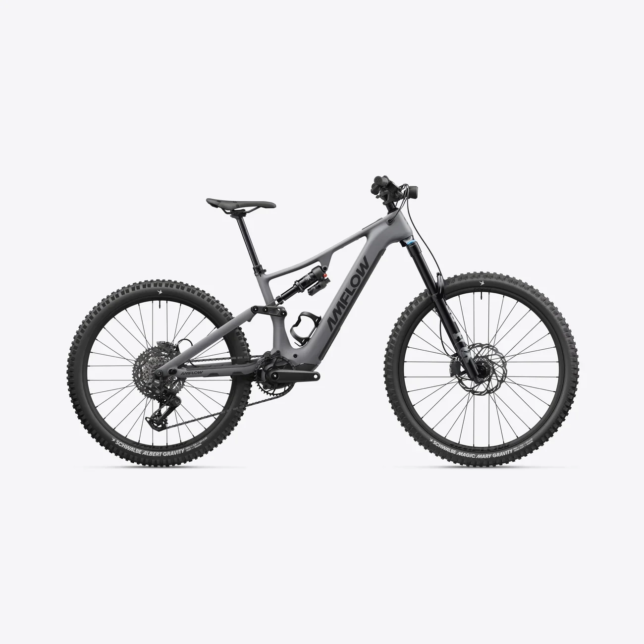 2027 Amflow PR Carbon Pro eMTB – 800Wh Removable Battery, 508W Charger