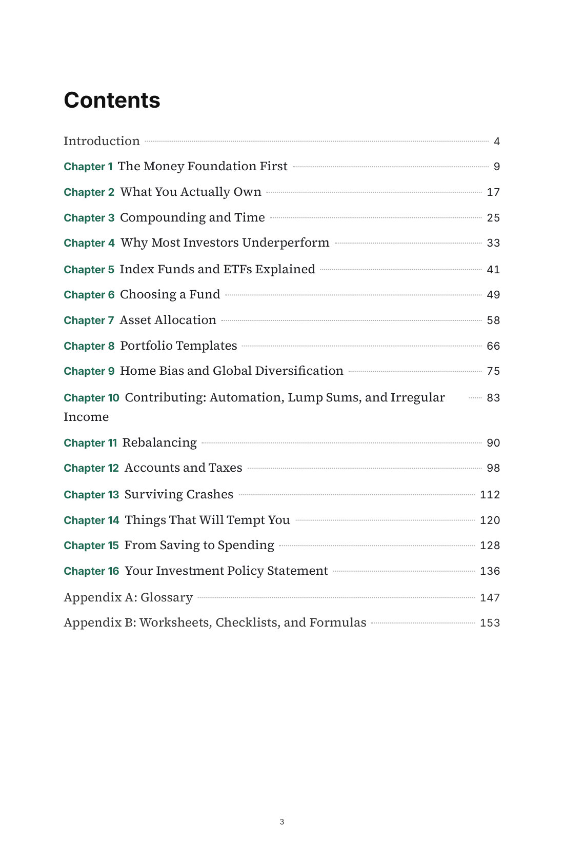 The Calm Index Investor — 1