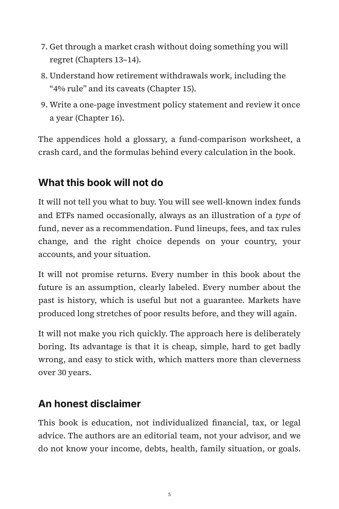The Calm Index Investor — 3