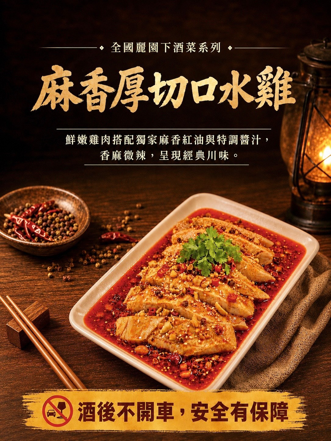 麻香厚切口水雞 商品介紹 1