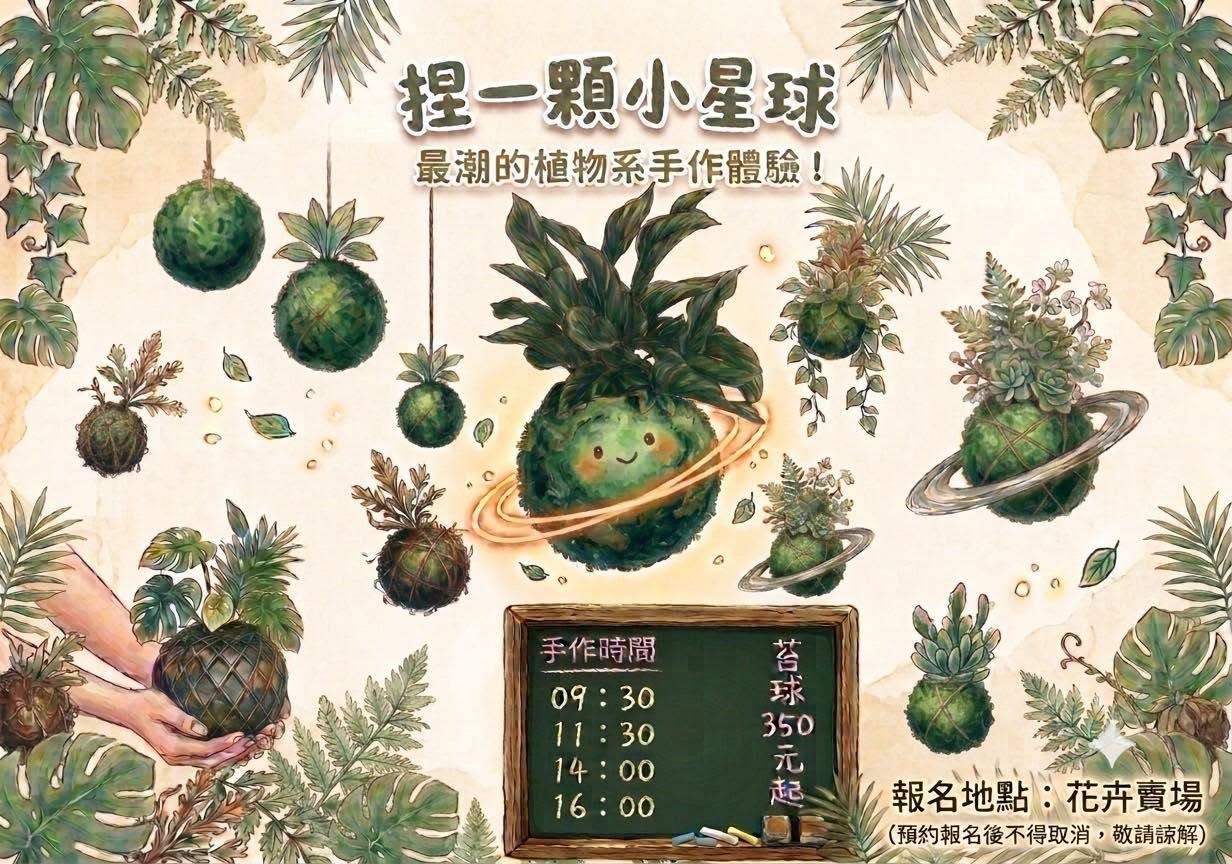 植物系手作體驗