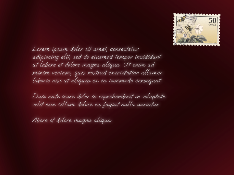 eCard  all I want is your love Back