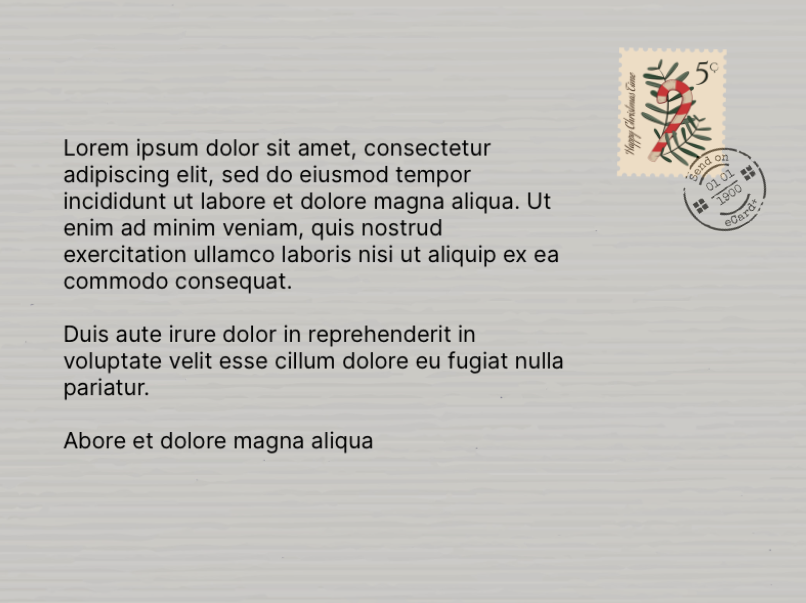 Sample  Trees full of wonder Front