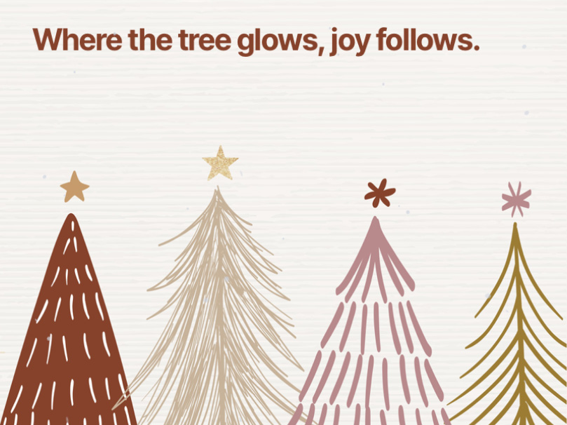 Sample  Trees full of wonder Front