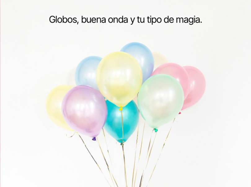 eCard  Globos Front