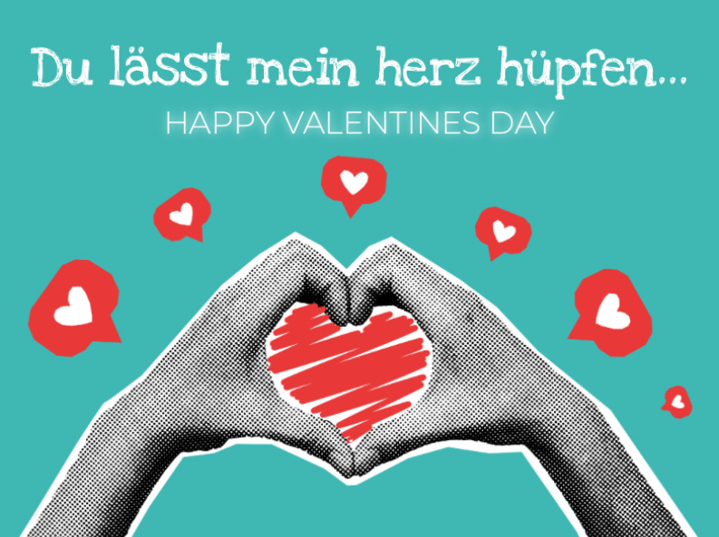 Sample  Du lässt mein herz hüpfen Front