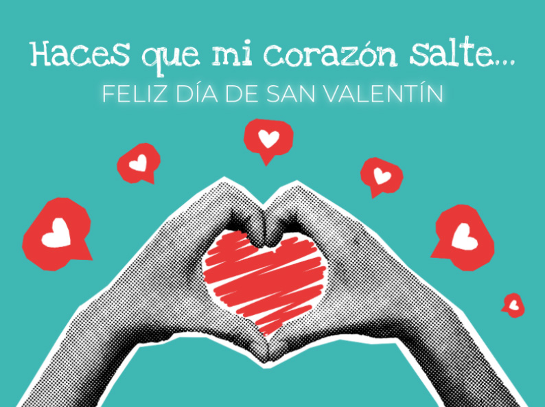 Sample  Haces que mi corazón salte Front