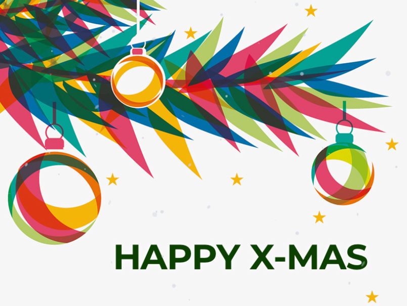 eCard  Modern X-mas Front