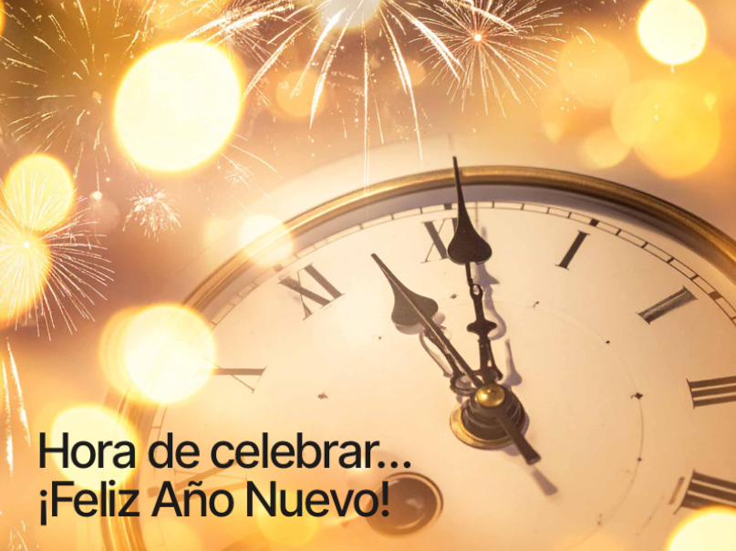 Sample  Es hora de celebrar Front