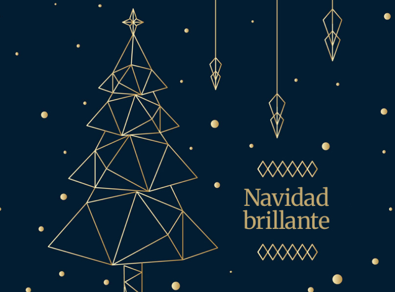 Sample  Navidad brillante Front