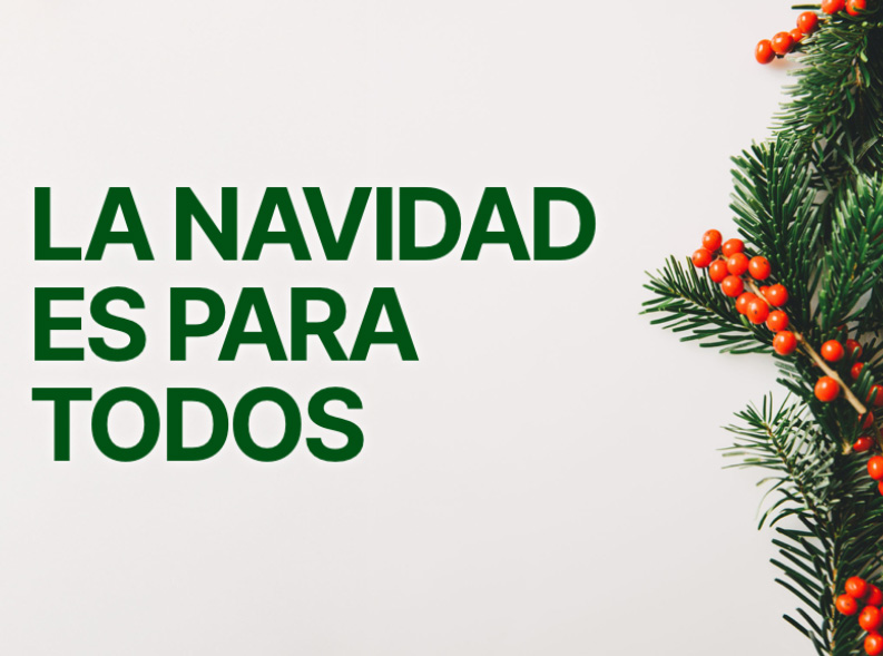 eCard  La Navidad es para todas Front