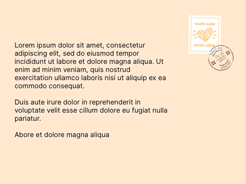 eCard  Heart on Fire Back