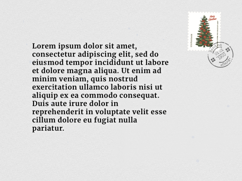 Sample  Serious X-Mas Front