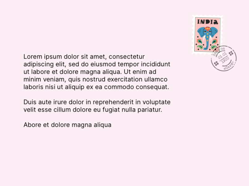 eCard  Stunning Looks Back