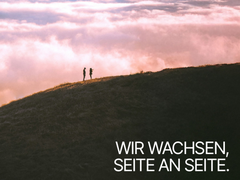 eCard  Seite an Seite Front