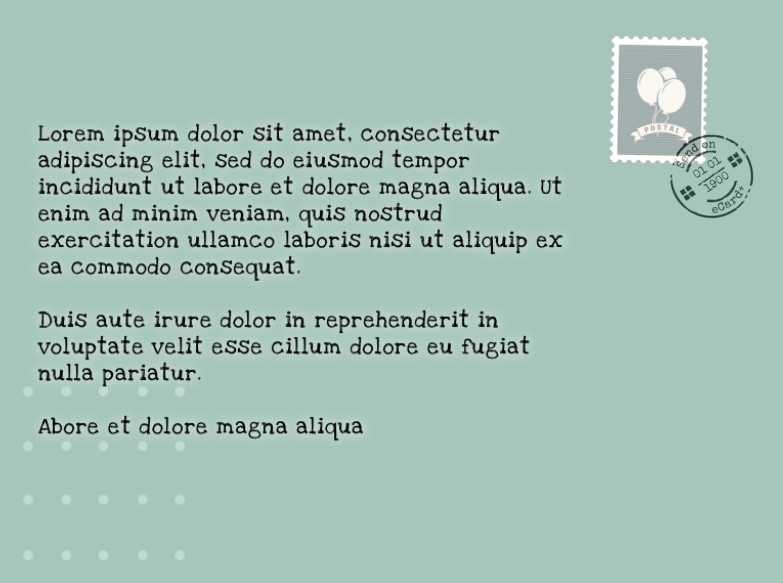 eCard  Crazy Birthday Back