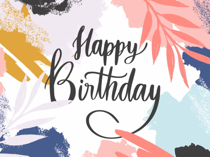 eCard  Happy Birthday Front