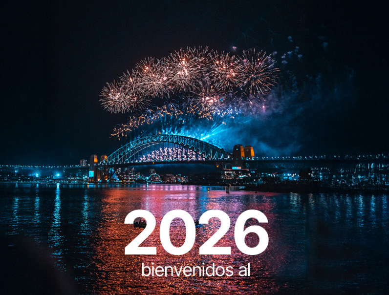 Sample  bienvenidos al 2026 Front