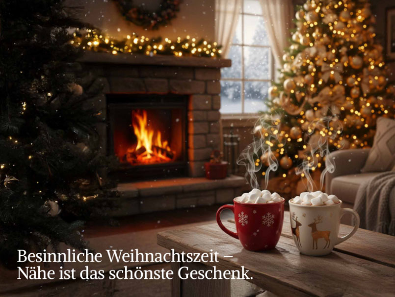 eCard  Besinnliche Weihnachtszeit Front