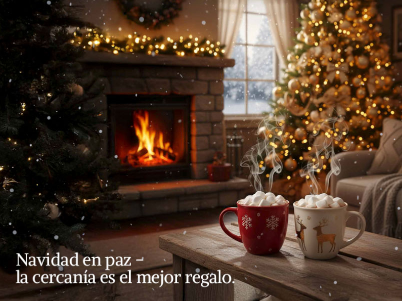 Sample  Tiempo tranquilo de Navidad Front