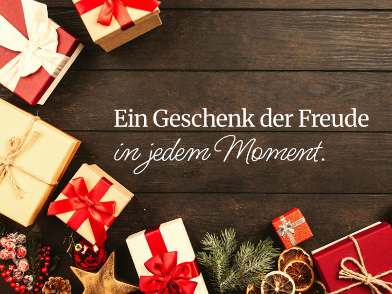 Sample  Geschenk der Freude Front