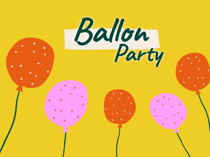 Sample  Ballon Party Front