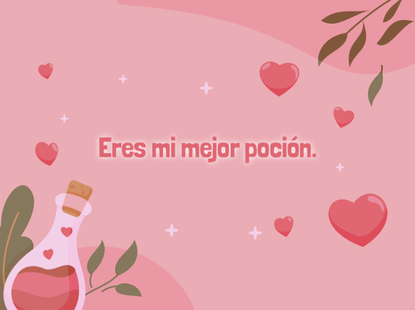 eCard  La mejor poción Front