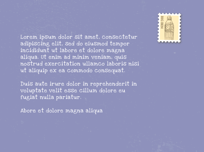 Sample  Birthday Cake Illustration Front