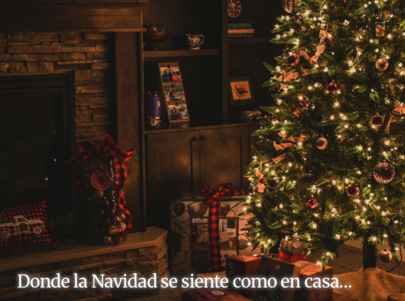 eCard  Navidad como en casa Front