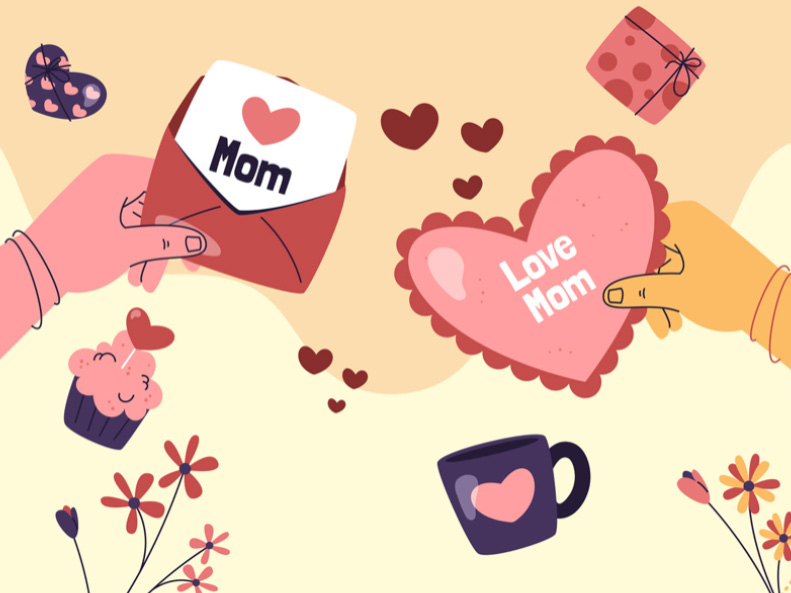 Sample  Te amo mamá Front