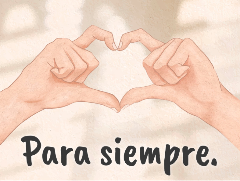 eCard  Para siempre Front