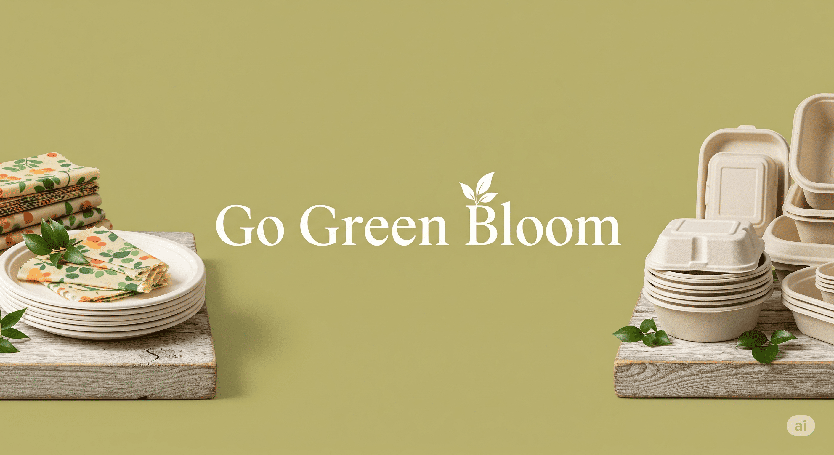 Lifestyle image montage of eco-friendly products