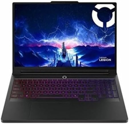 LENOVO LEGION PRO 7 16AFR10H (83RUOOO6US) – AMD RYZEN 9 9955HX3D, 16-inch (WQXGA) OLED display. 15 Generation, 32GB RAM, 2TB SSD, 16GB NVIDIA GeForce RTX 5080
