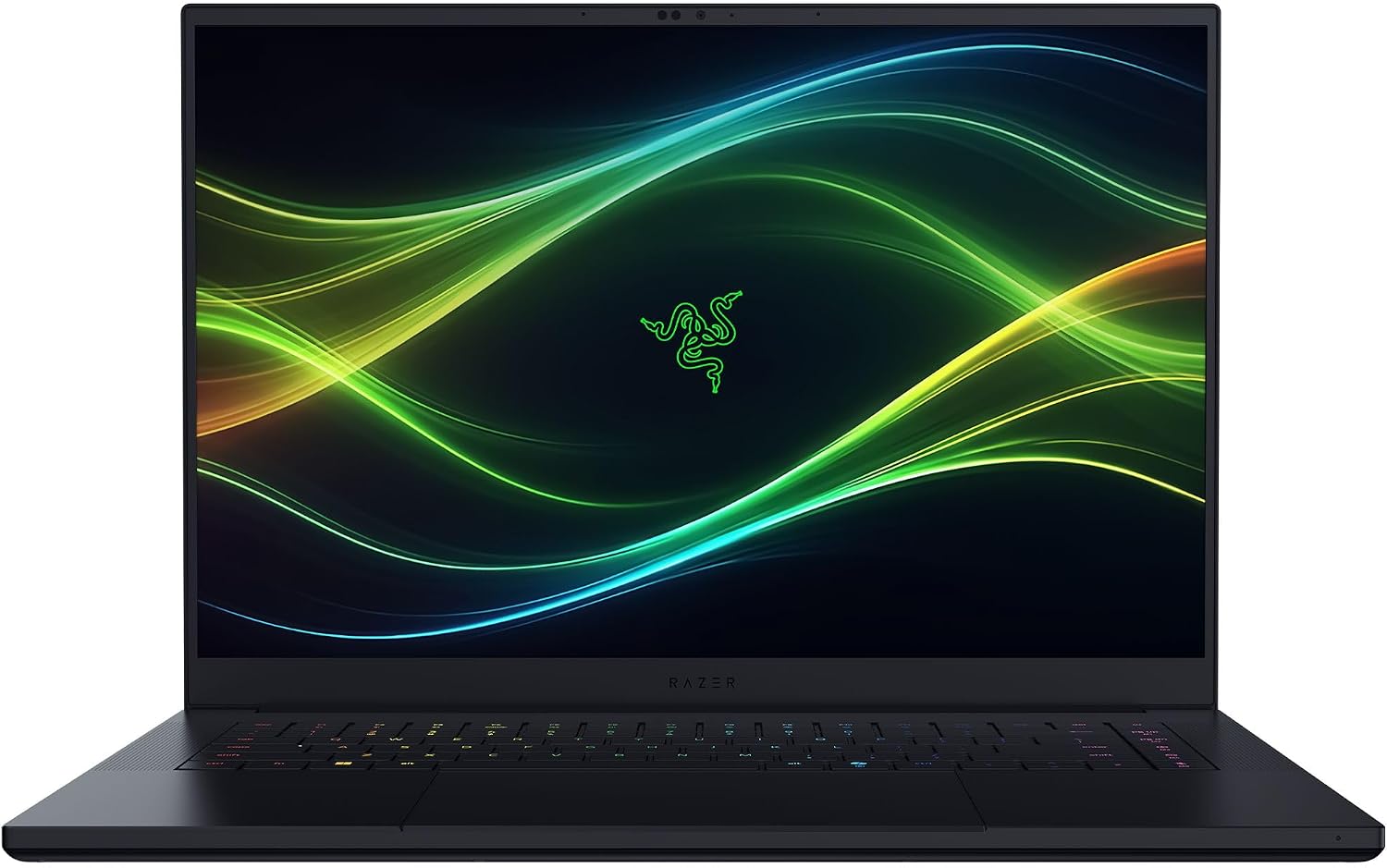 RAZER Blade 16 (RZ09-0581) – Intel Core ultra 9 386H (16 Cores / 16 Threads, up to 4.9 GH), 16-inch QHD+ (2560x1600) 240Hz OLED panel, 32GB RAM, 1TB SSD, 12GB NVIDIA GeFORCE RTX 5070Ti LAPTOP GPU, WIFI, Backlit Keyboard, WEBCAM, Bluetooth, WINDOWS 11. BLACK