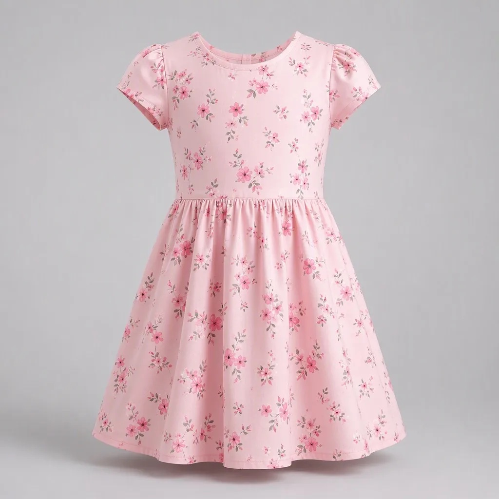 Pink Girls Dress