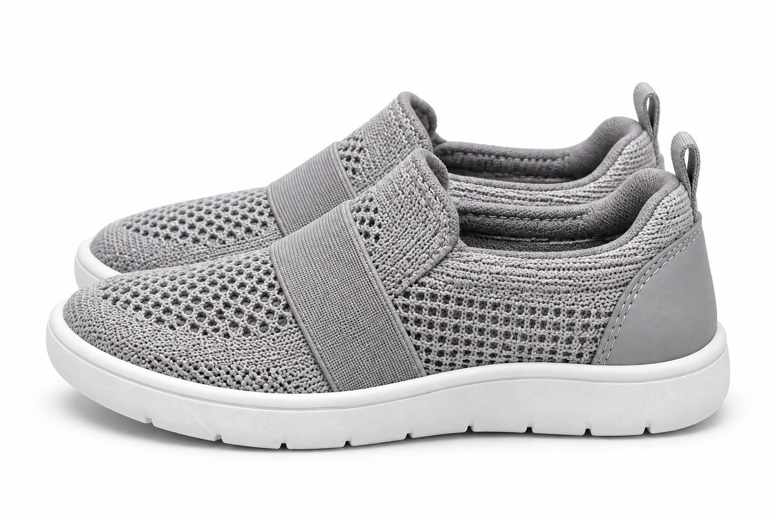 Kids Grey Breathable Casual Shoes