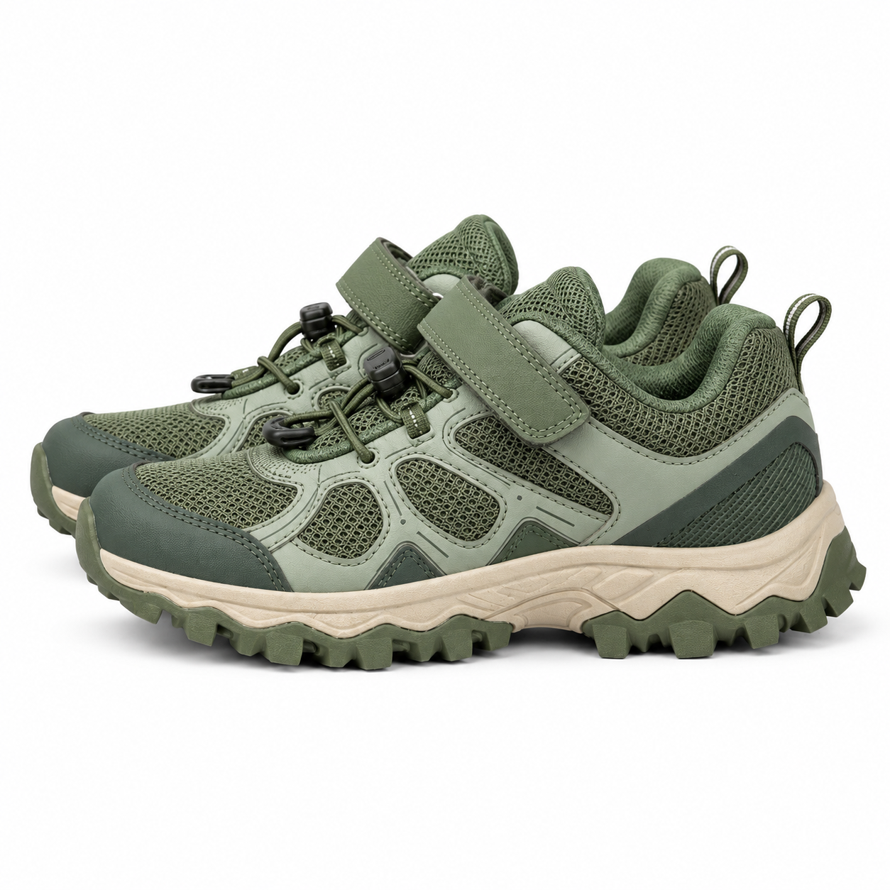 Olive Green Outdoor Sneakers